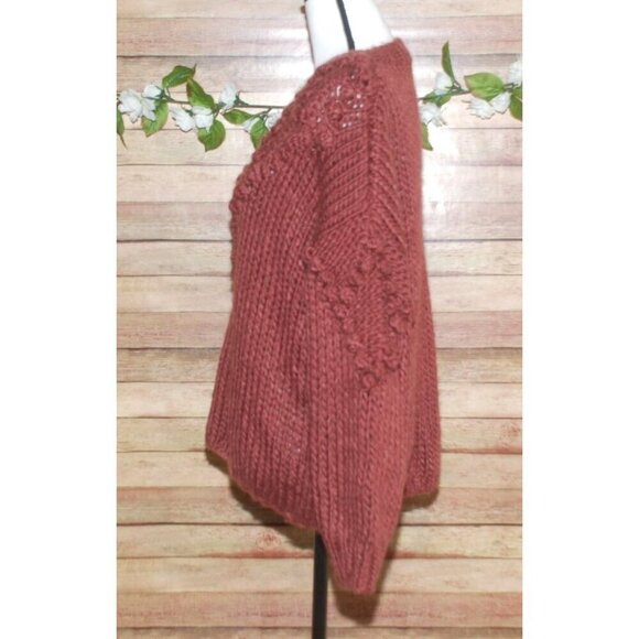 Amaryllis Ladies Chunky Knit PullovSweater Size XL Pullover Casual Cozy Oversize - Picture 4 of 8